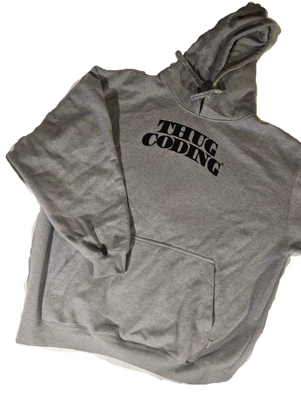 THUG CODING® Gray Hoodie